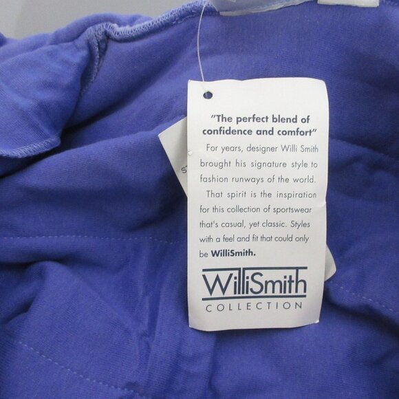 NWT 90's Willi Smith Womens Vest Sz Medium Lilac Quilted 2-Way Zip Front Casual - Picture 6 of 9